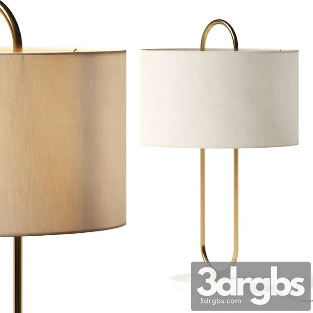 Dantone home mateo table lamps 3D Model Free