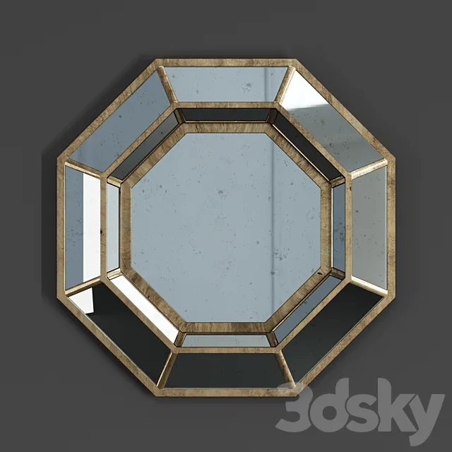 Dantone Home Mirror art 36387 3D Model