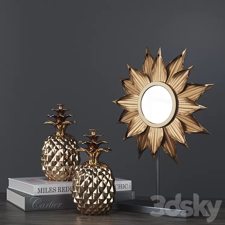 Dantone Home mirror Sun 3D Model
