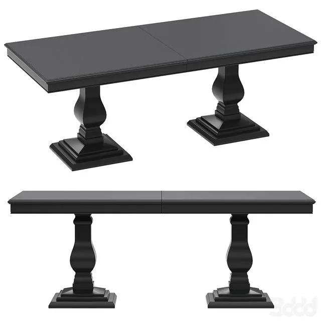 Dantone Home Rectangular folding dining table Free Download