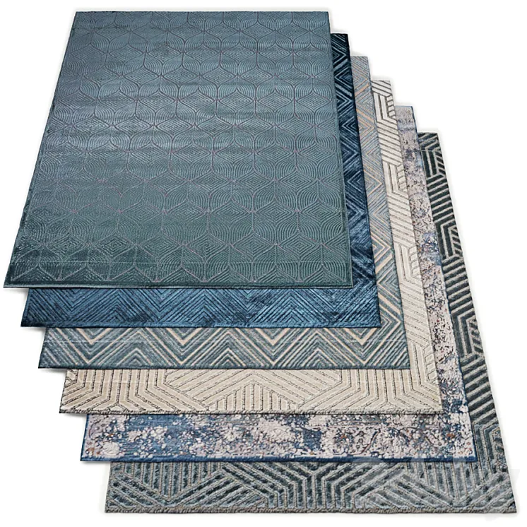 Dantone Home rug Collection 3D Model Free