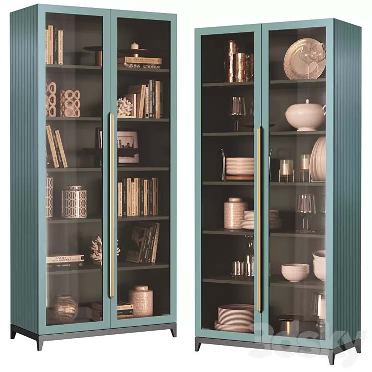 Dantone Home Showcase-Library Metropolitan 3D Model