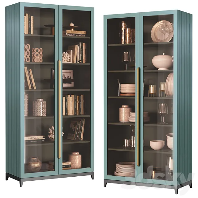 Dantone Home Showcase-Library Metropolitan 3DModel