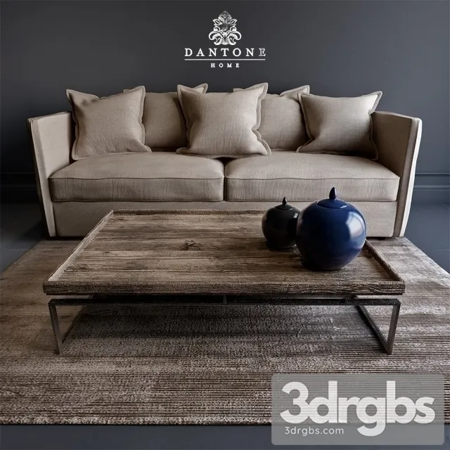 Dantone Home Sofa Ansi 3D Model Free