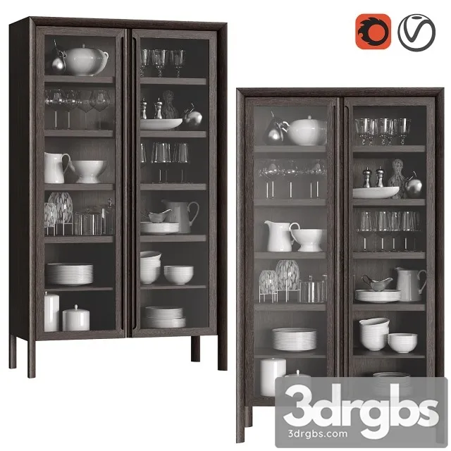 Dantone Home Square Showcase 3D Model Free