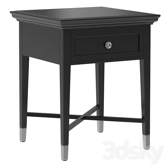 Dantone Home Stafford table with drawer large 3D Model