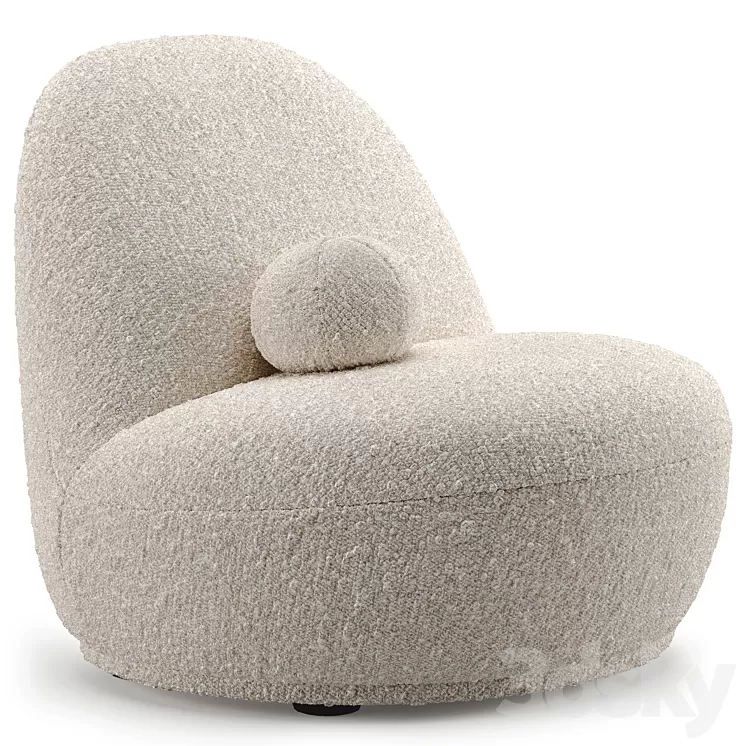 Dantone Home Terry Armchair 3D Model Free