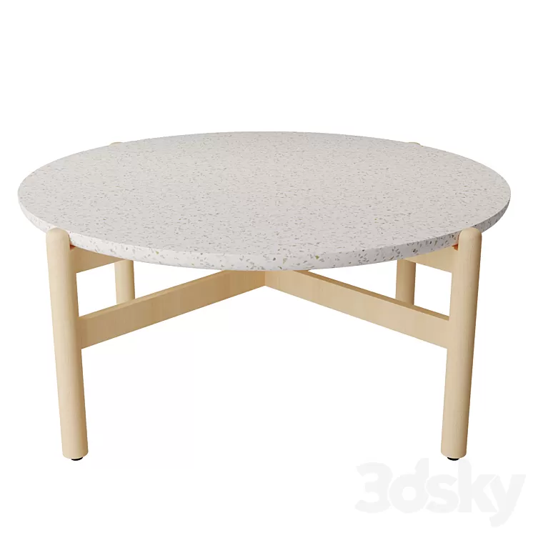 DANTONE HOME Tulum TABLE coffee table 3D Model Free