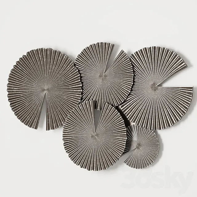 Dantone Home Wall Mural Lotus 3D Model