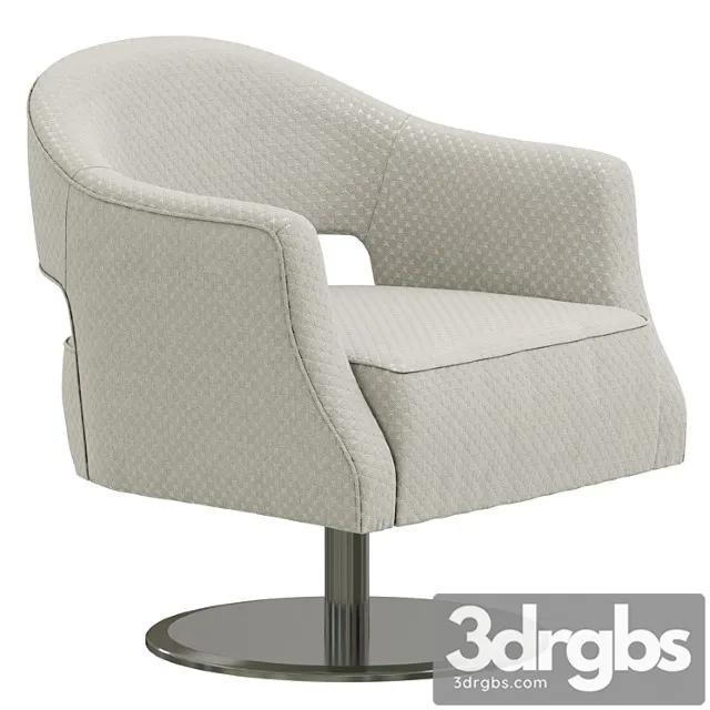 Dantone home whitney chair swivel 3D Model Free