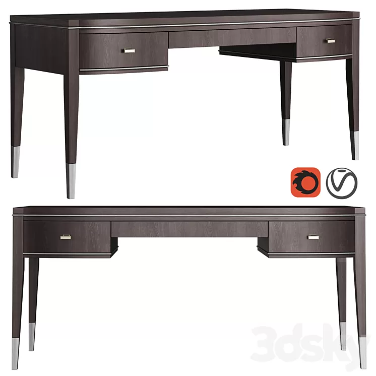 Dantone Home Writing desk Grand 3D Model