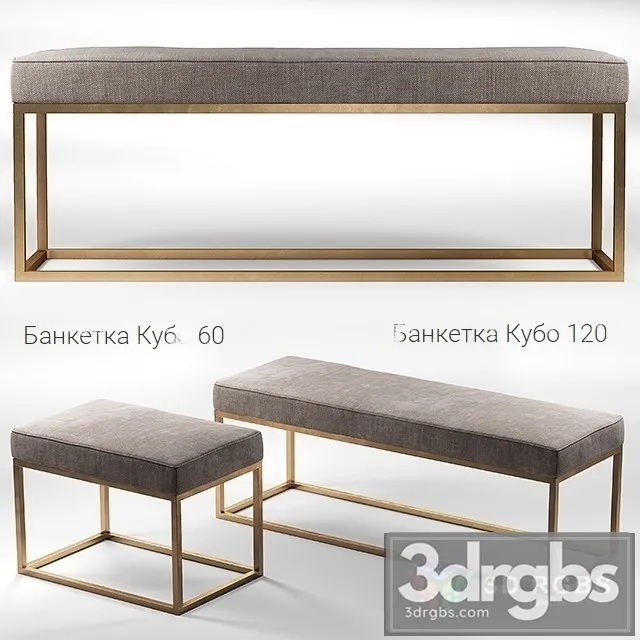 Dantone Kubo Bench 3D Model Free