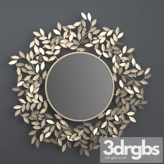 Dantone leaf mirror 3D Model Free