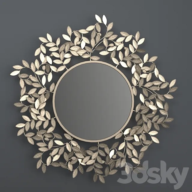 Dantone Leaf Mirror 3DModel