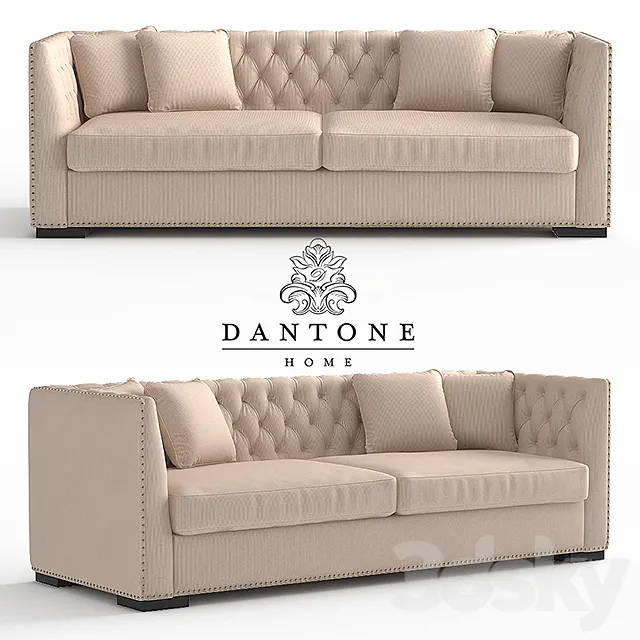 Dantone | Marseille Sofa 3D Model