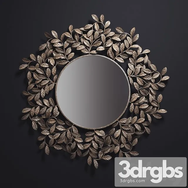 Dantone mirror metal 3D Model Free