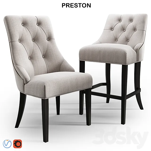 Dantone preston bar 3D Model