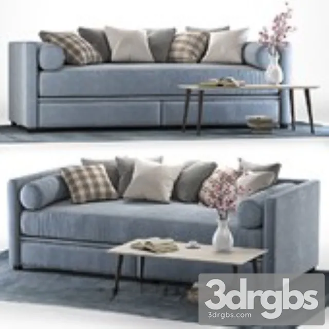 Dantone Ripli Sofa 3D Model Free