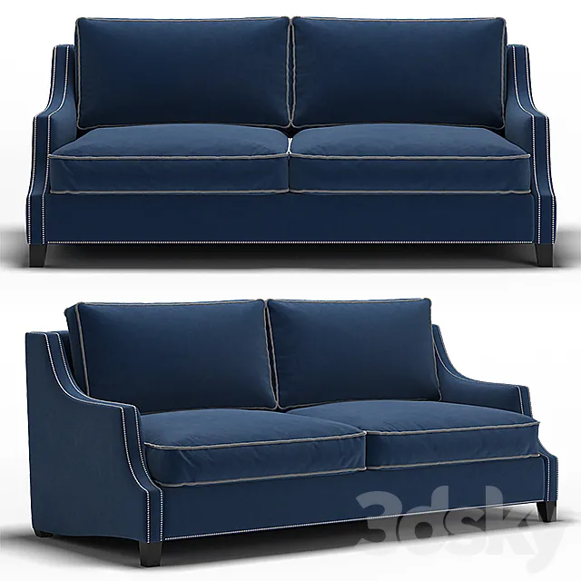 Dantone | Sofa "English Channel" 3D Model