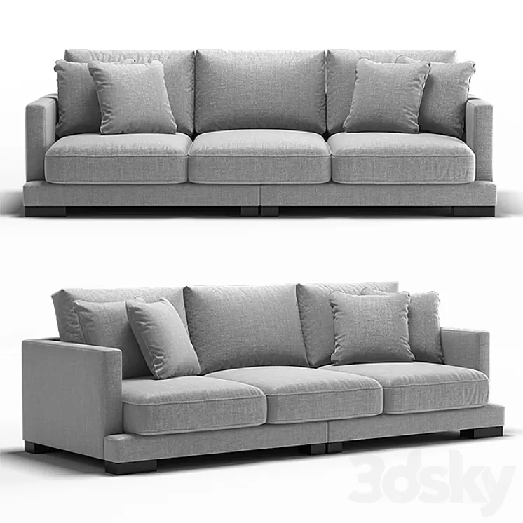 "Dantone | Sofa ""Hartford""" 3D Model