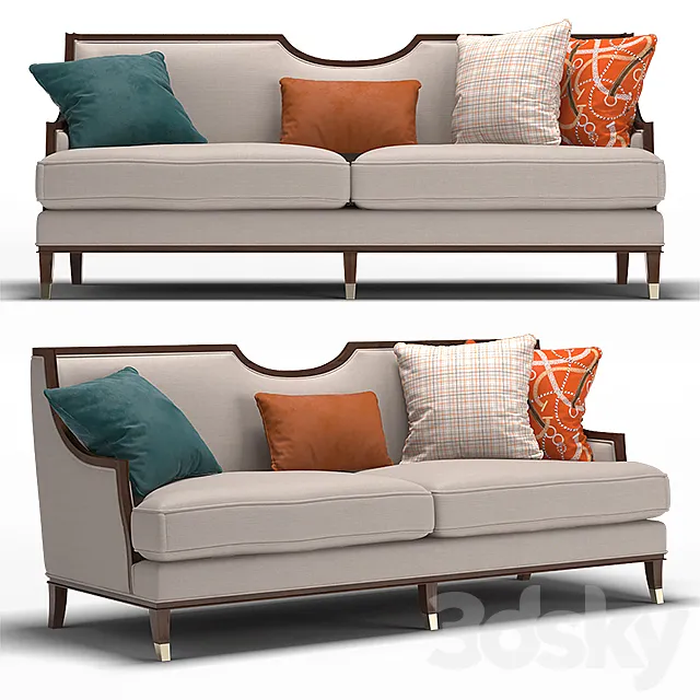 Dantone | Sofa triple "Monterey" 3D Model