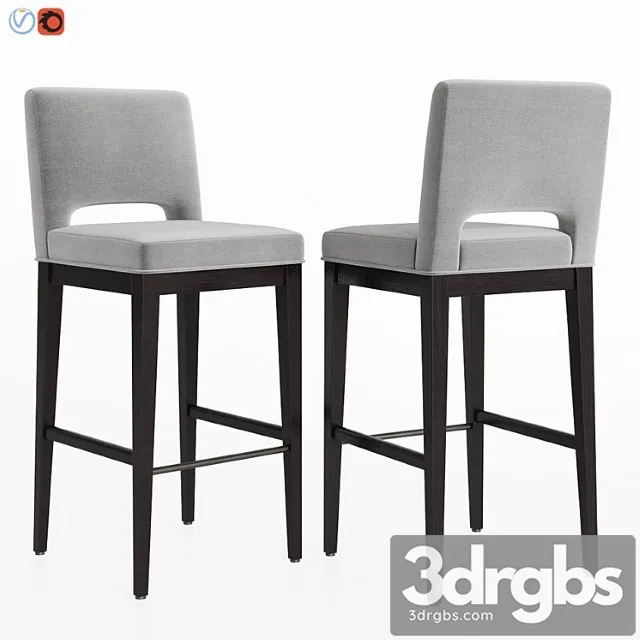 Dantonehome douglas barstool 2 3D Model Free