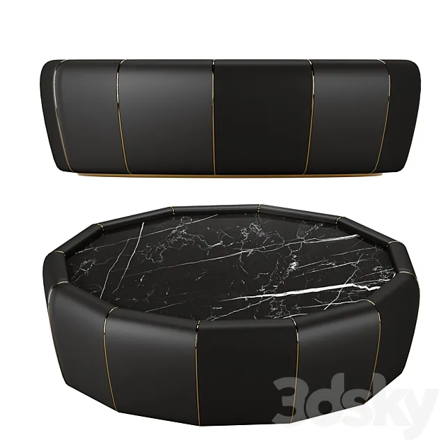 Darian Center Table 3DModel