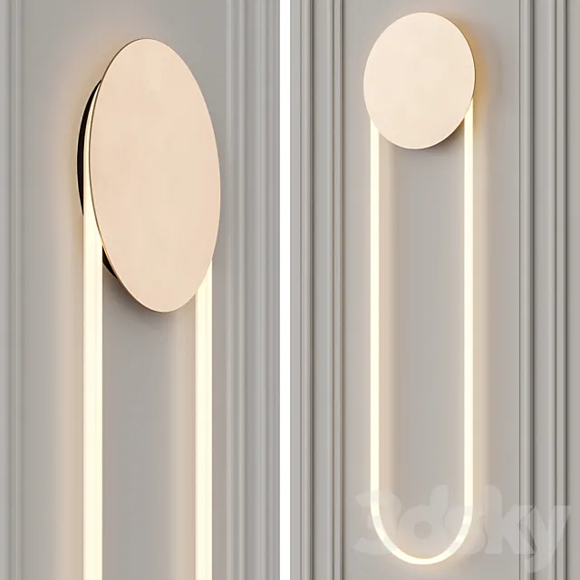 d’Armes RA - Wall light 3D Model