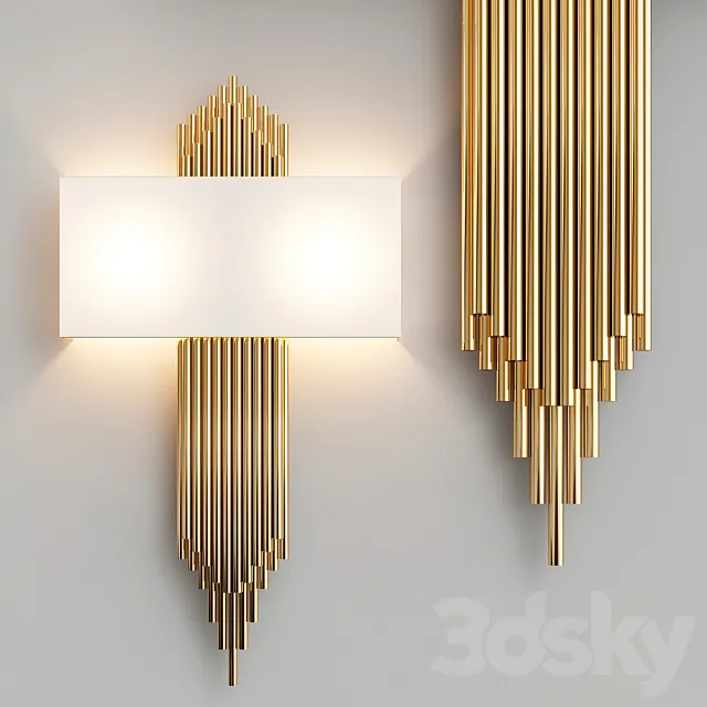 Darren wall lamp 3D Model