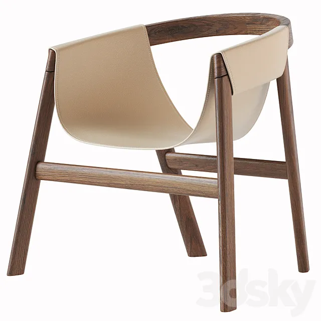 DARTAGNAN LOUNGE CHAIR 3DModel