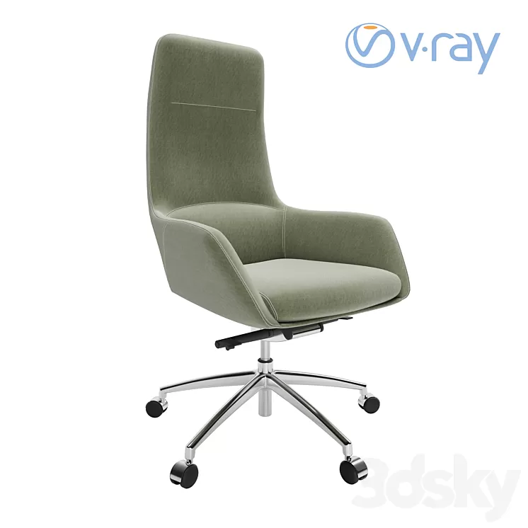 Darwin Office Chair 3D Model Free
