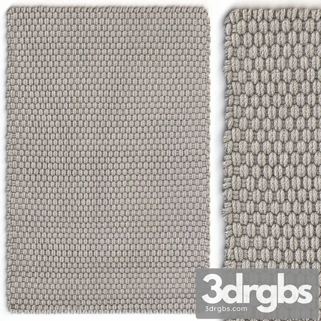 Dash & albert rope fieldstone rug 3D Model Free