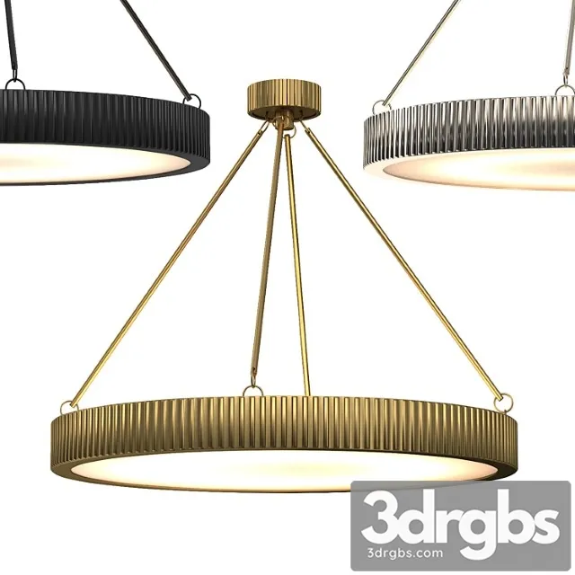 Davenport round chandelier 30 3D Model Download