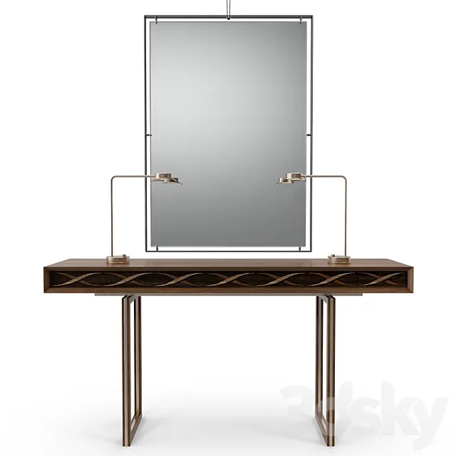 David Linley - Helix console 3D Model