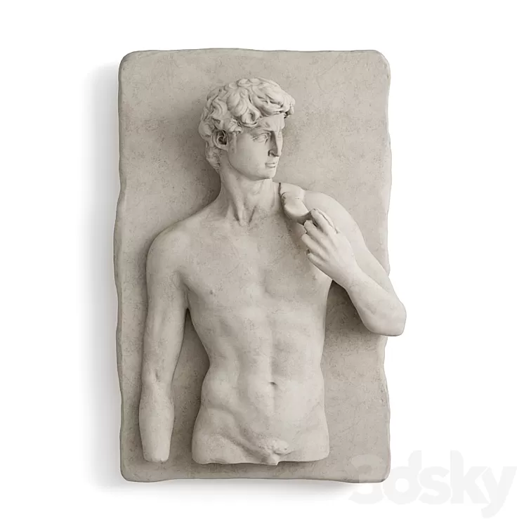 david wall relief 3D Model Free