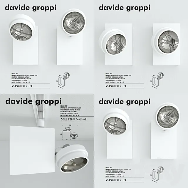 davide groppi spot sistema. spot 1 3DModel