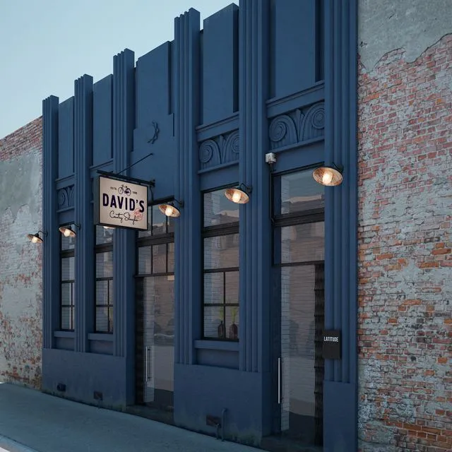 David’s Restaurant In Melbourne 3D Model
