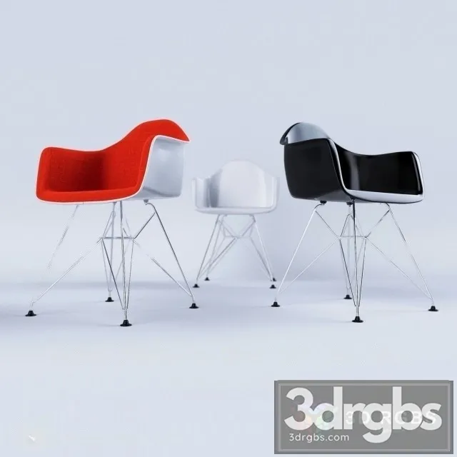 Daw Vitra Chair 3D Model Free