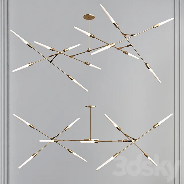 Dawn chandelier 3DModel