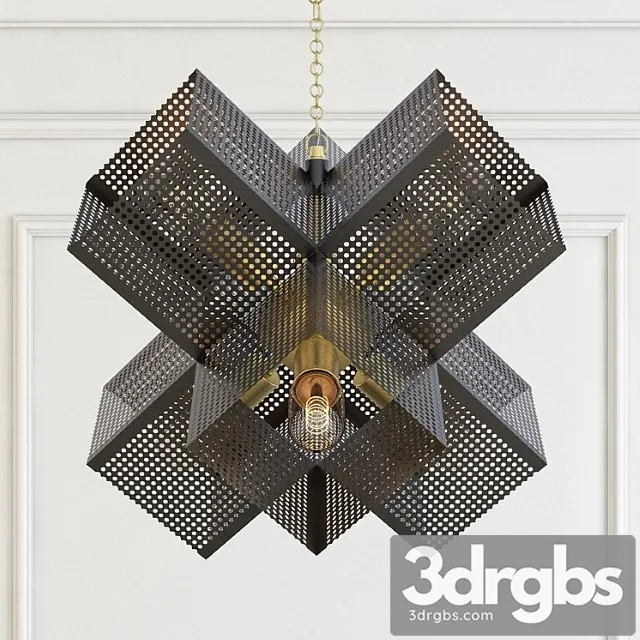 Dax Chandelier 3D Model Free