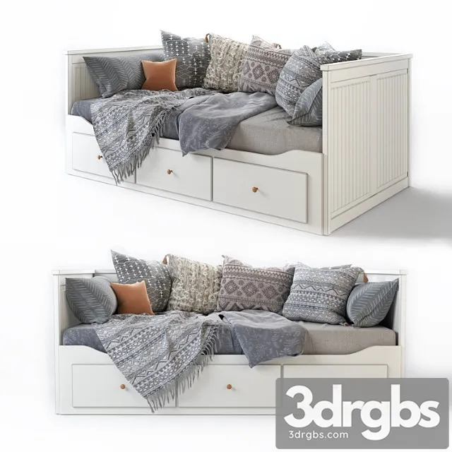 Day bed 2 3D Model Free