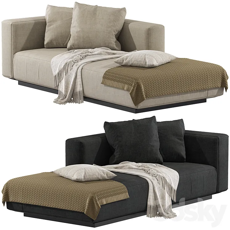 Daybed Grandemare N_53 3D Model Free