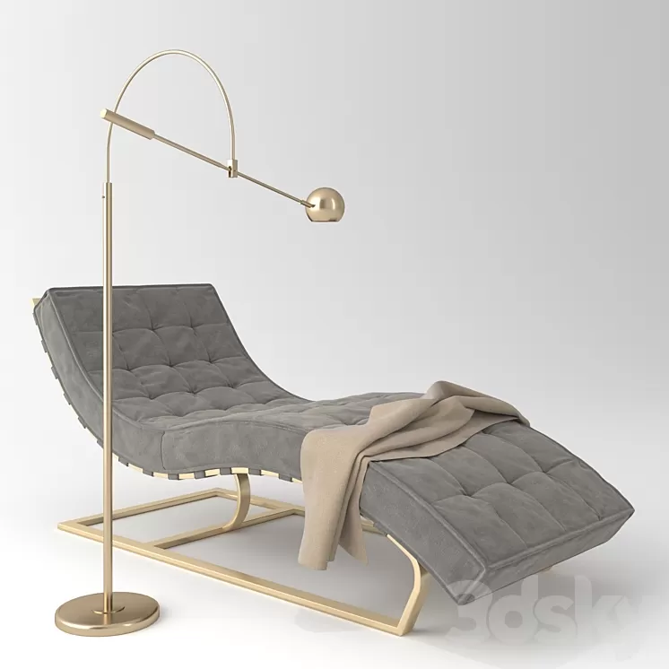Daybed Restoration Hardware 3D Model