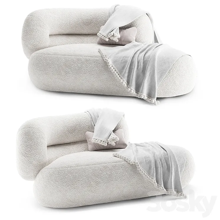 Daybed Zelda Essentialhome 3D Model Free