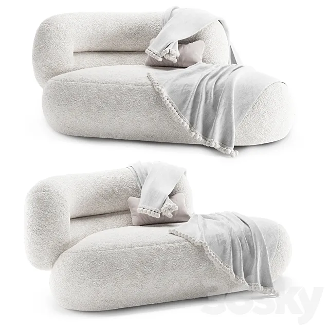 Daybed Zelda Essentialhome 3DModel