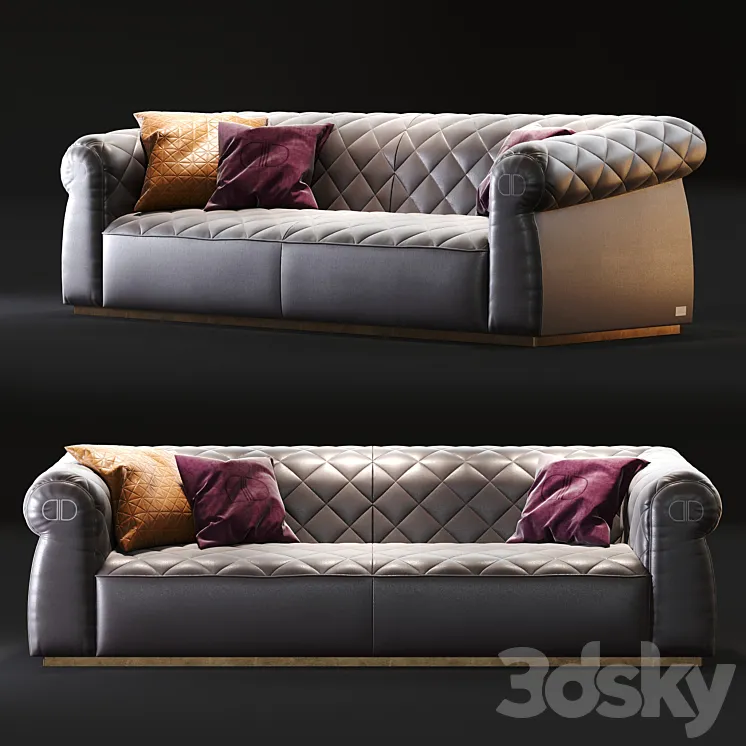 Daytona Mark Sofa 3D Model Free