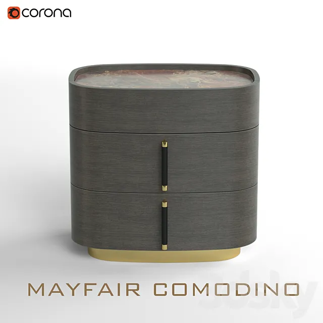 DAYTONA. Mayfair Comodino 3DModel