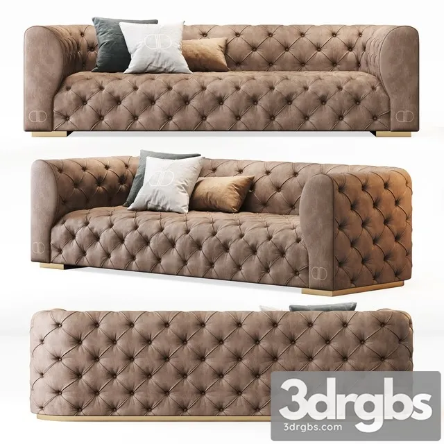 Daytona Vogue Sofa 3D Model Free