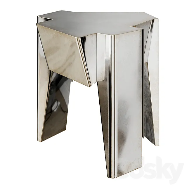 DC 1617 side table by Vincenzo De Cotiis 3D Model