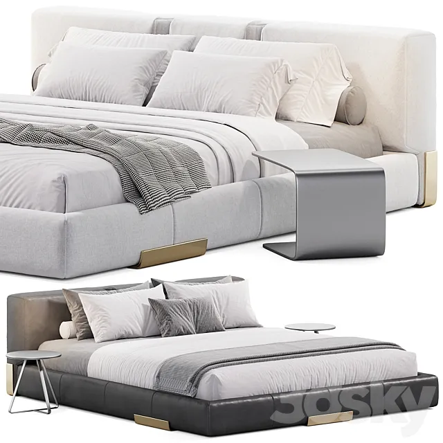 DC bed Ceccotti Collezioni 3D Model